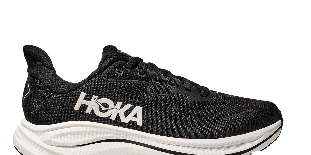 Men's Clifton 10 EXTRA WIDE (BWHT - Black/White) — TC Running Co