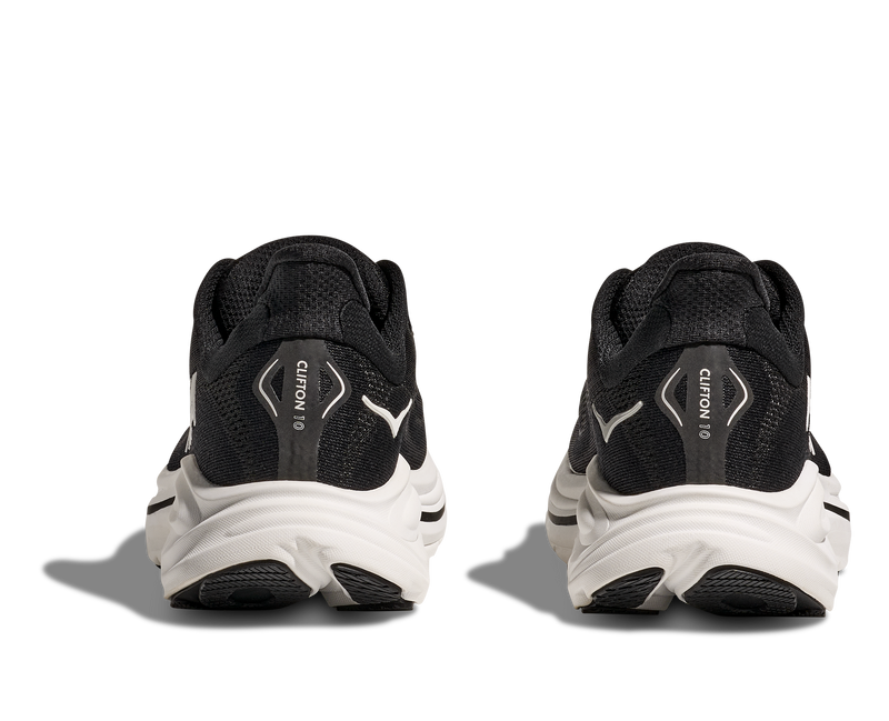 Men's Clifton 10 (BWHT - Black/White)