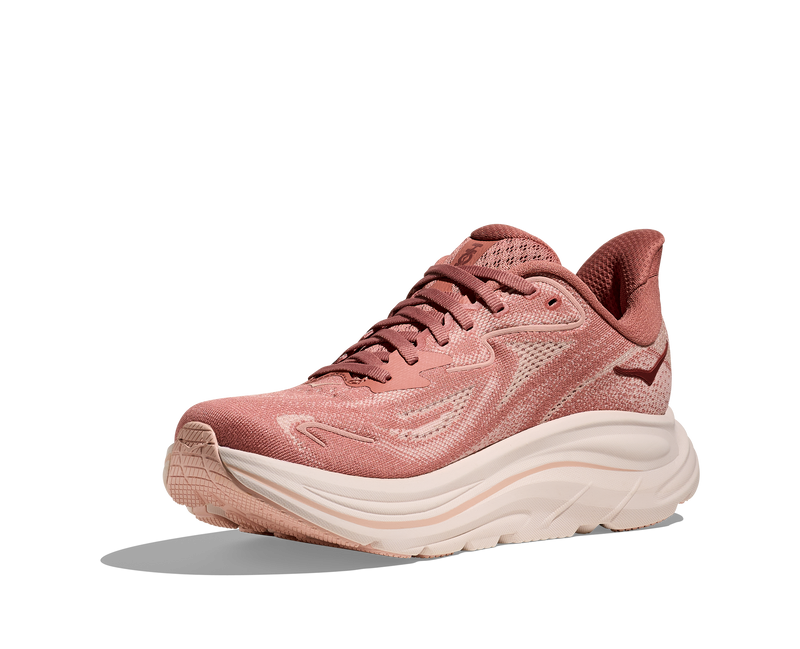 Women's Clifton 10 WIDE (BHRS - Blush/Rose Latte)