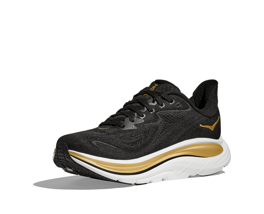 Women's Clifton 10 (BKGD - Black/Gold)