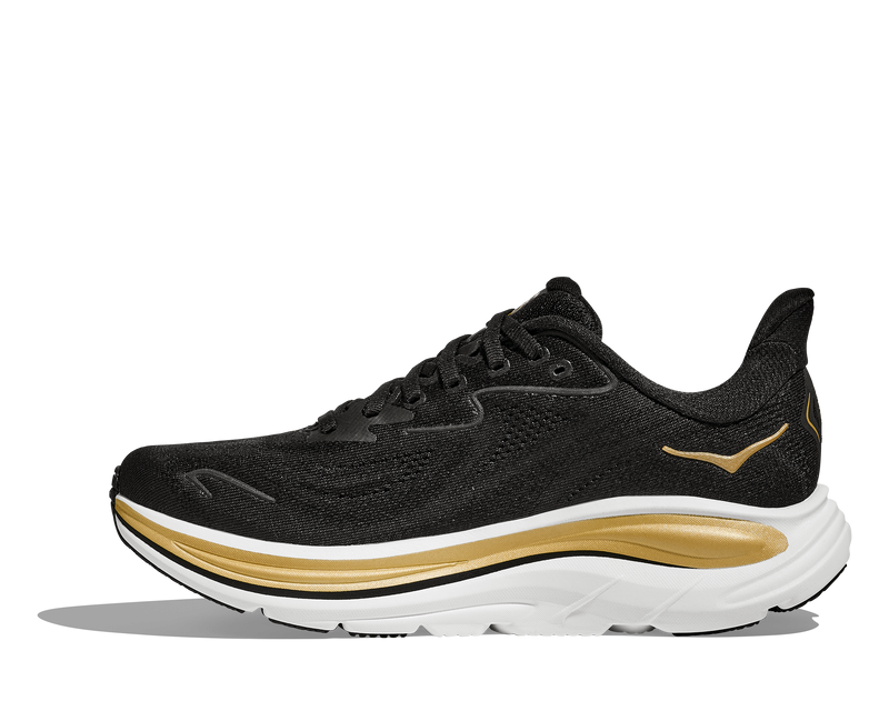 Women's Clifton 10 (BKGD - Black/Gold)
