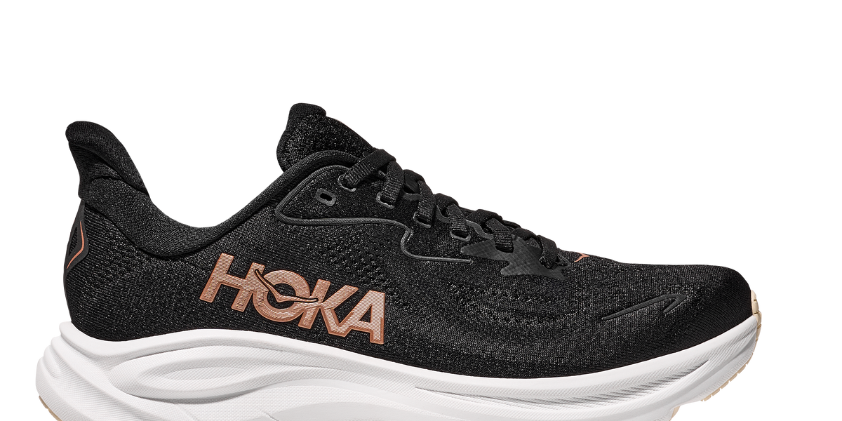 Women's Clifton 10 (BRGL - Black/Rose Gold) — TC Running Co