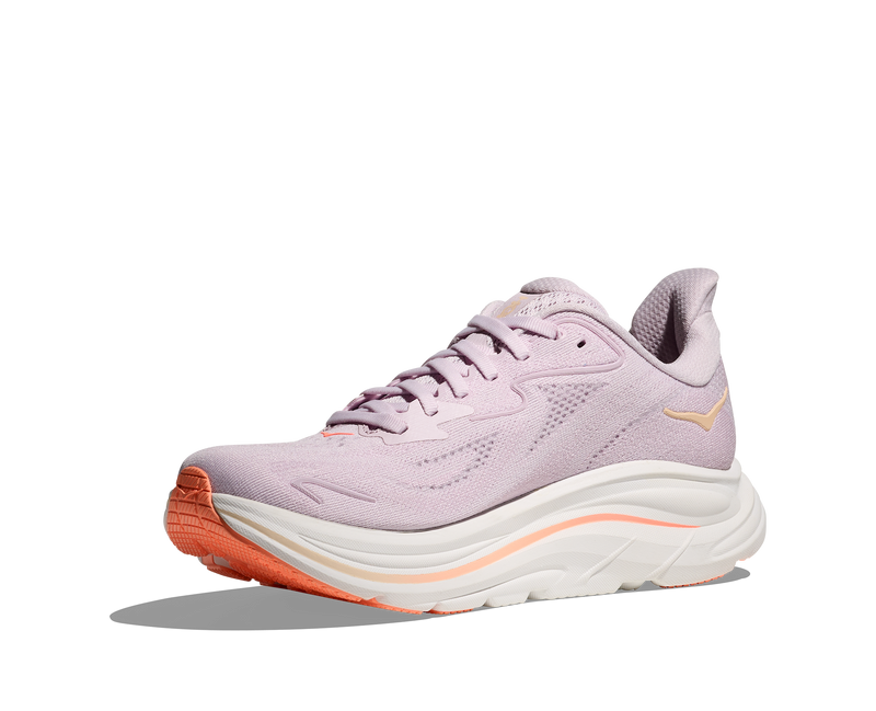 Women's Clifton 10 (LRMT - Lilac Cream/Tangerine Glow)