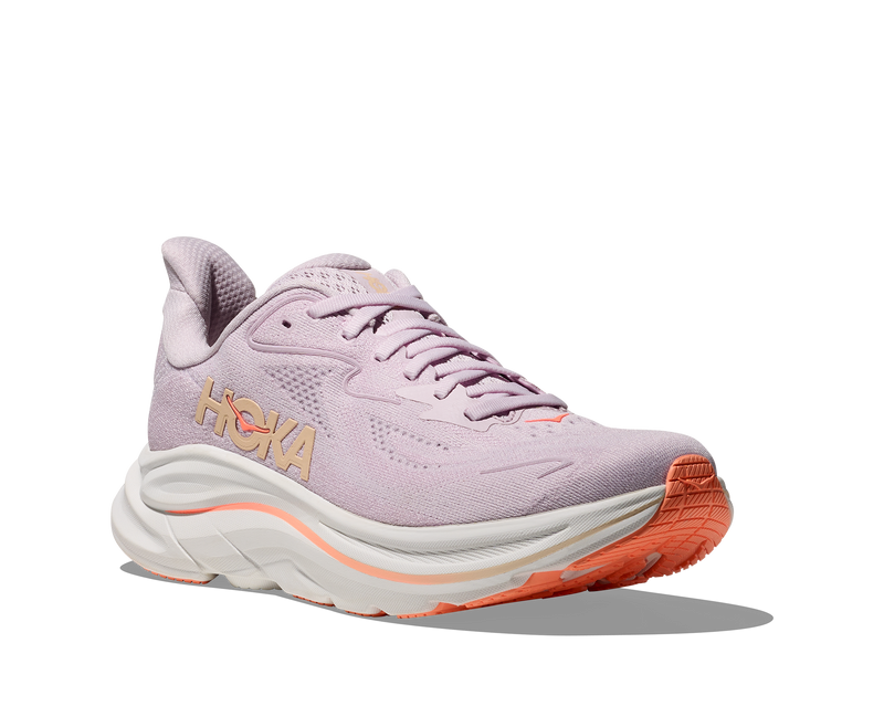 Women's Clifton 10 (LRMT - Lilac Cream/Tangerine Glow)