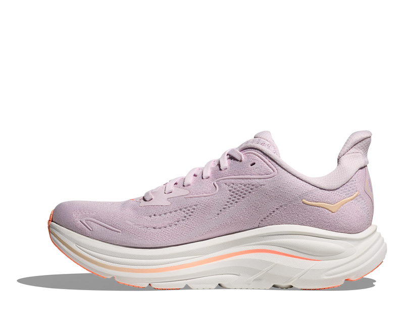 Women's Clifton 10 (LRMT - Lilac Cream/Tangerine Glow)
