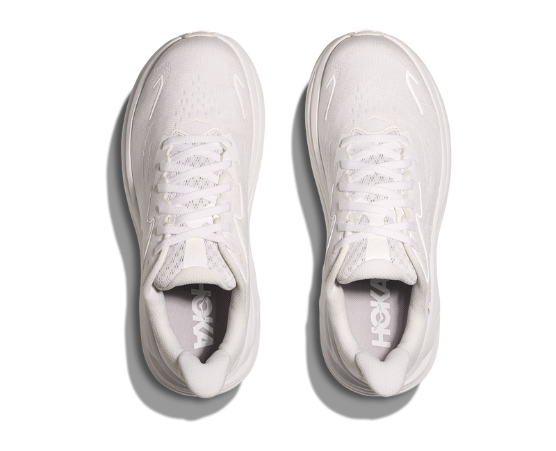 Women's Clifton 10 WIDE (WWH - White/White)