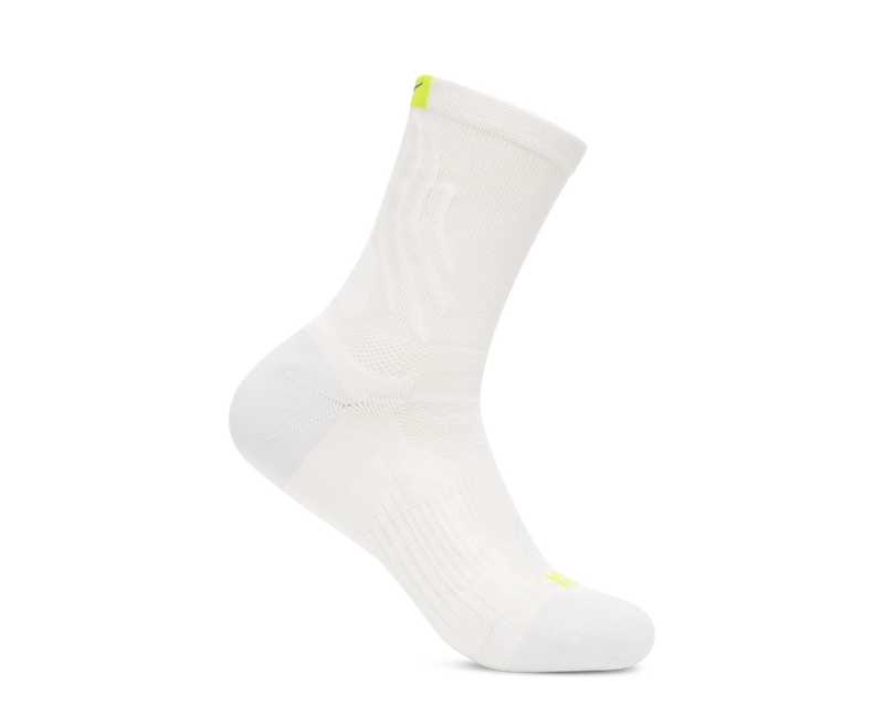 Unisex Bondi Quarter Run Sock (WHT - White)