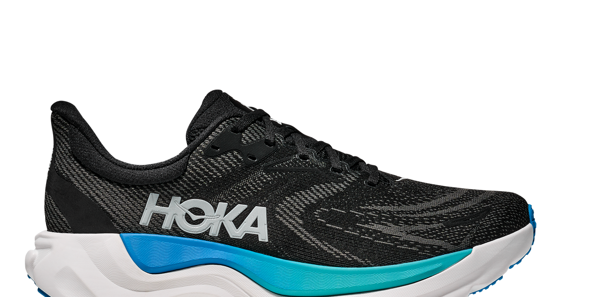 Men's Arahi 8 WIDE (BKSK - Black/Skyward Blue) — TC Running Co