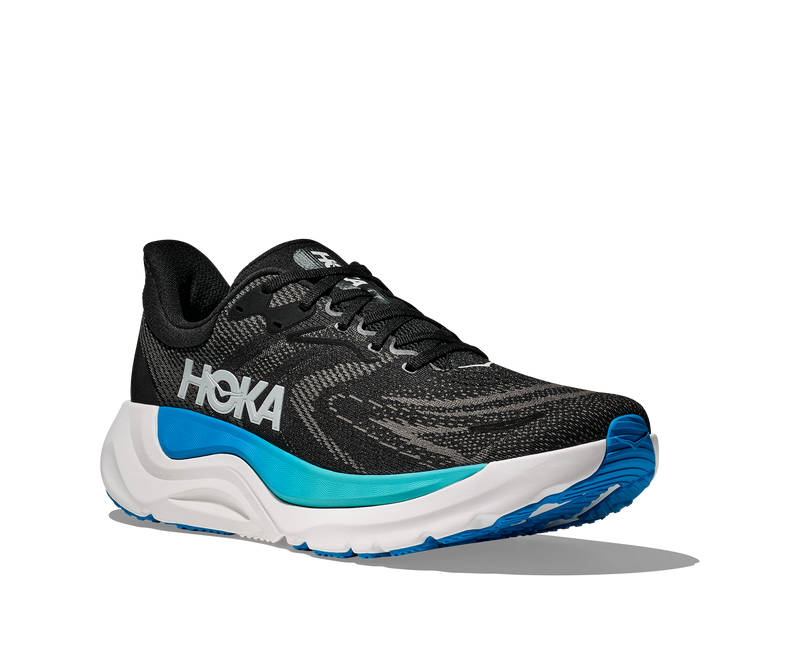 Men's Arahi 8 WIDE (BKSK - Black/Skyward Blue)