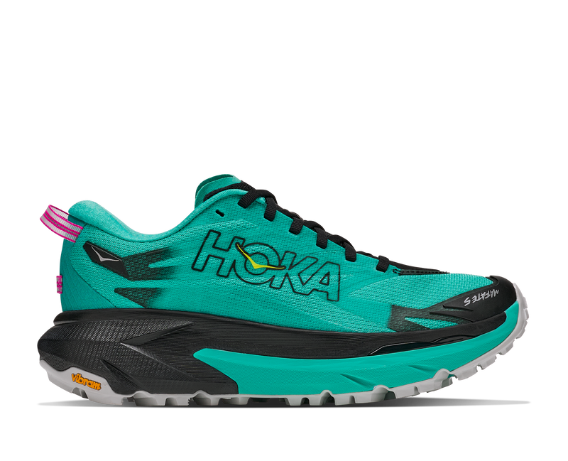 Women's Mafate 5 (BCQ - Black/Electric Aqua)