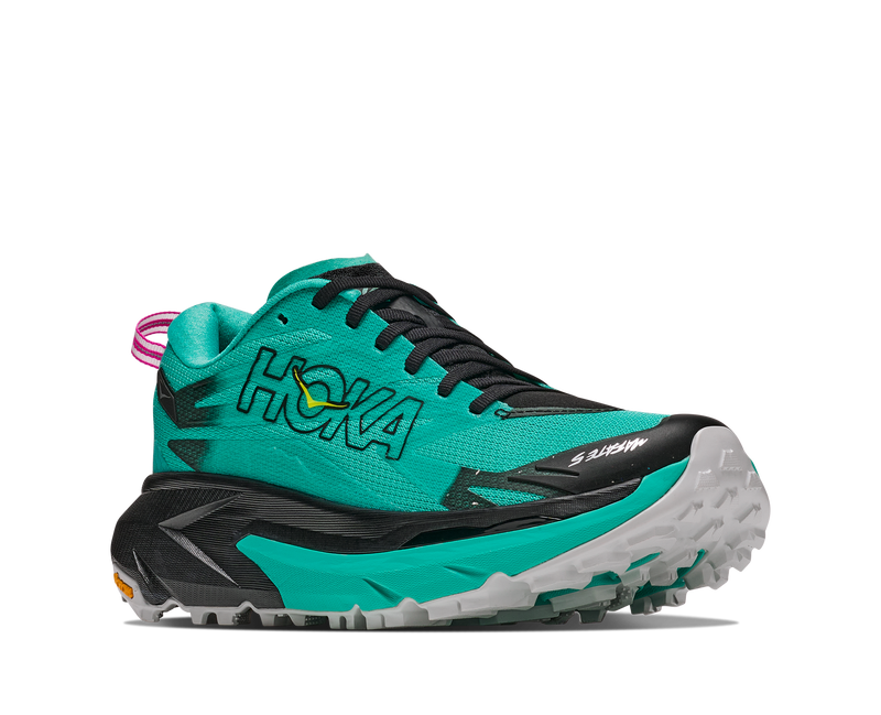 Women's Mafate 5 (BCQ - Black/Electric Aqua)