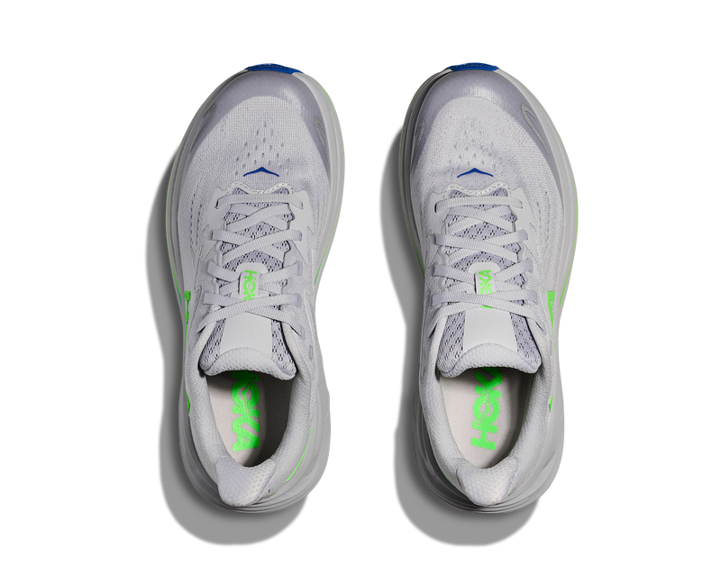 Big Kids Clifton 10 (AYNN - Ash Grey/Neon Green)