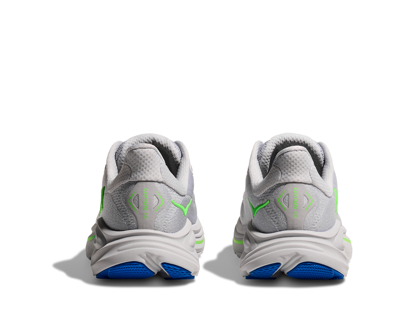 Big Kids Clifton 10 (AYNN - Ash Grey/Neon Green)