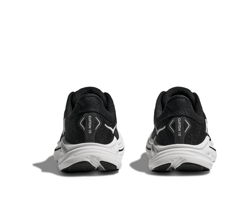 Big Kids Clifton 10 (BWHT - Black/White)