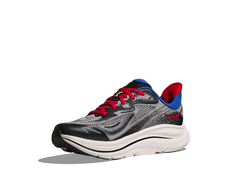 Big Kids Clifton 10 (FRYB - Foggy Grey/Black)