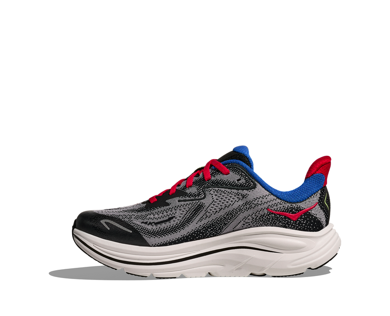 Big Kids Clifton 10 (FRYB - Foggy Grey/Black)