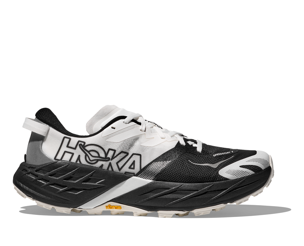 Men's Speedgoat 7 (BWHT - Black/White) — TC Running Co