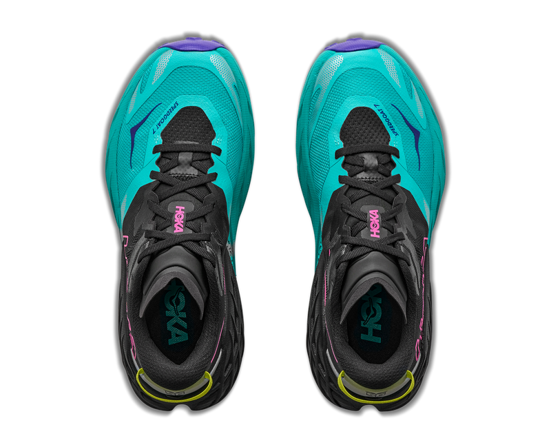 Women's Speedgoat 7 (BCQ - Black/Electric Aqua)