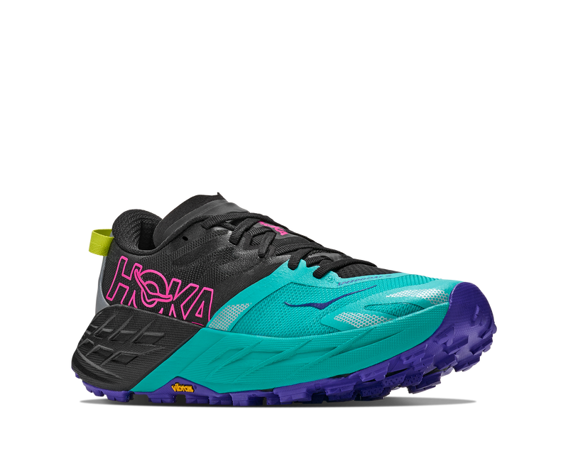 Women's Speedgoat 7 (BCQ - Black/Electric Aqua)