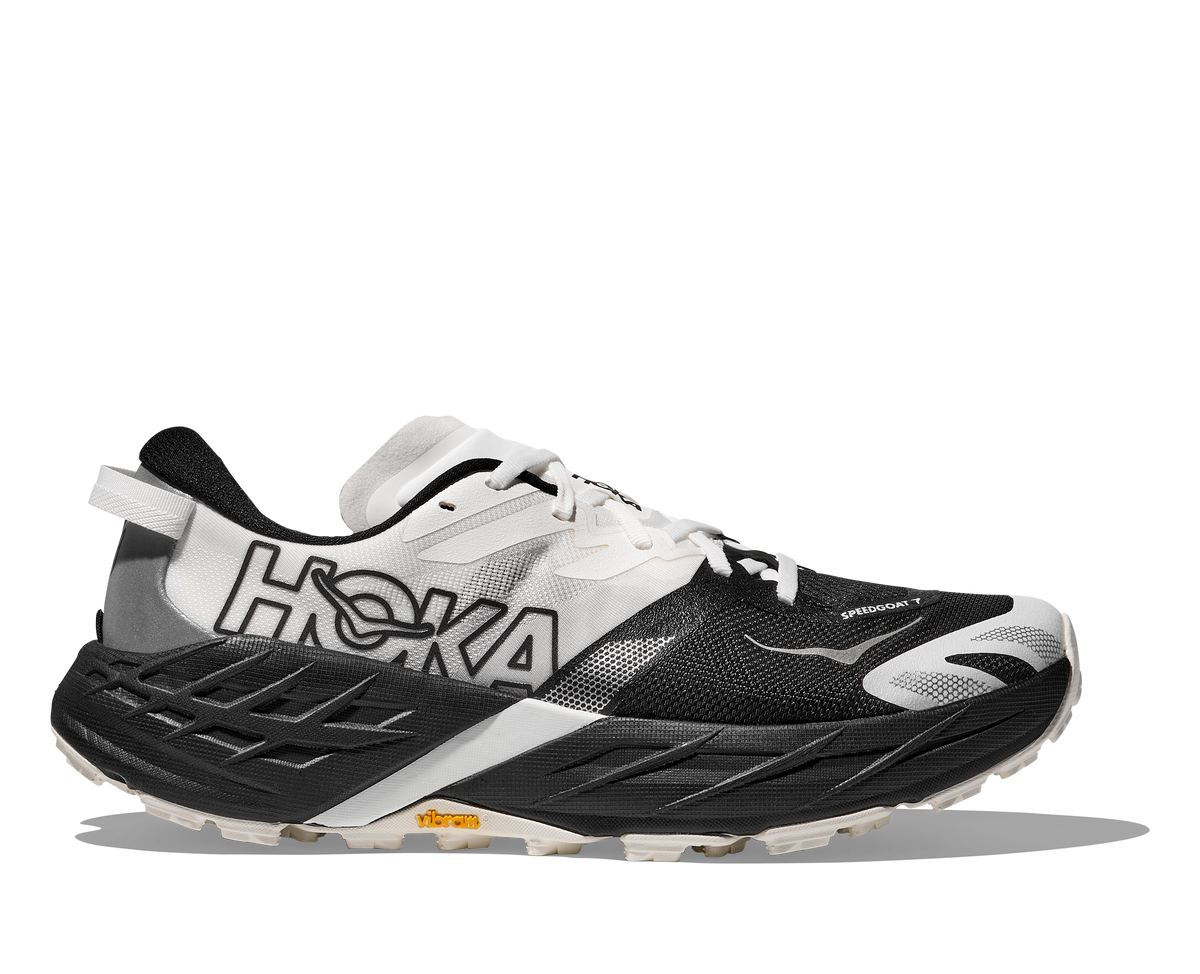 Women's Speedgoat 7 (BWHT - Black/White) — TC Running Co