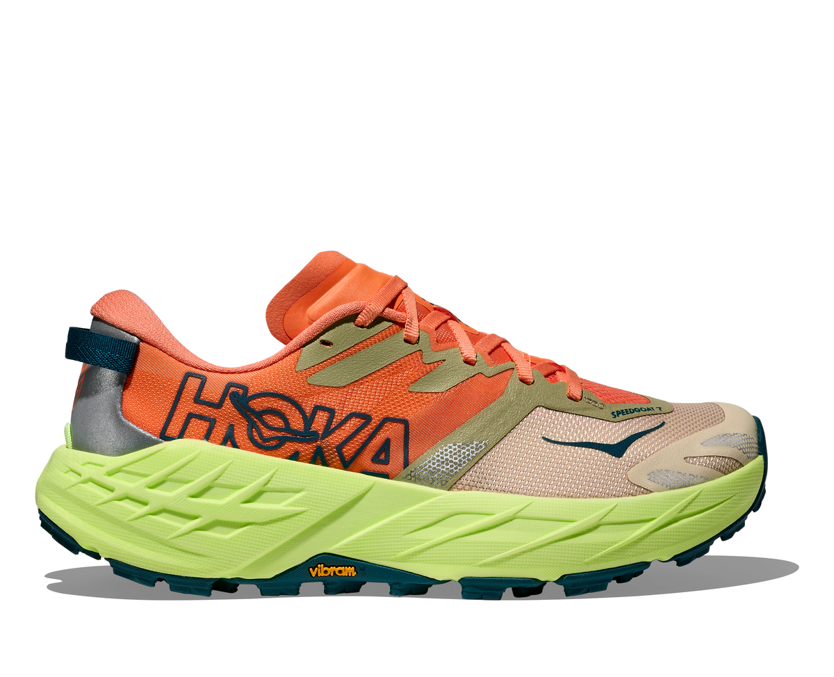 Women's Speedgoat 7 (PYZ - Persimmon/Neon Yuzu) — TC Running Co