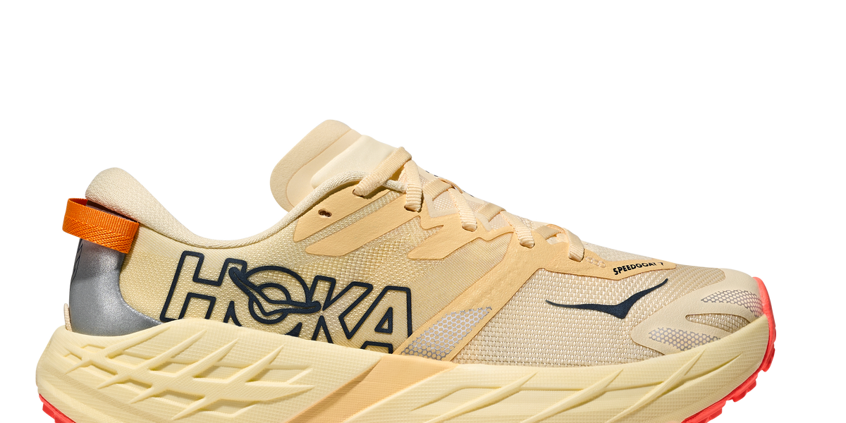 Women's Speedgoat 7 (VWN - Vintage Yellow/Neon Flame) — TC Running Co