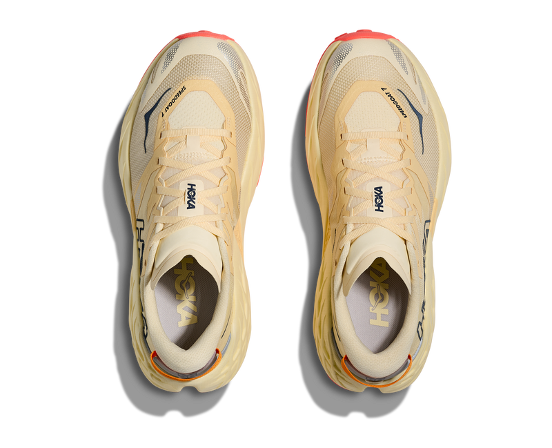 Women's Speedgoat 7 (VWN - Vintage Yellow/Neon Flame)