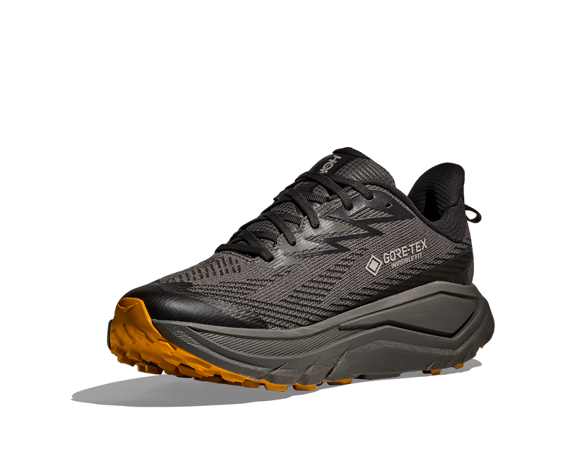 Men's Challenger 8 GTX (AYV - Asphalt Grey/Varsity Yellow) — TC Men's Challenger 8 GTX (AYV - Asphalt Grey/Varsity Yellow) — TC
