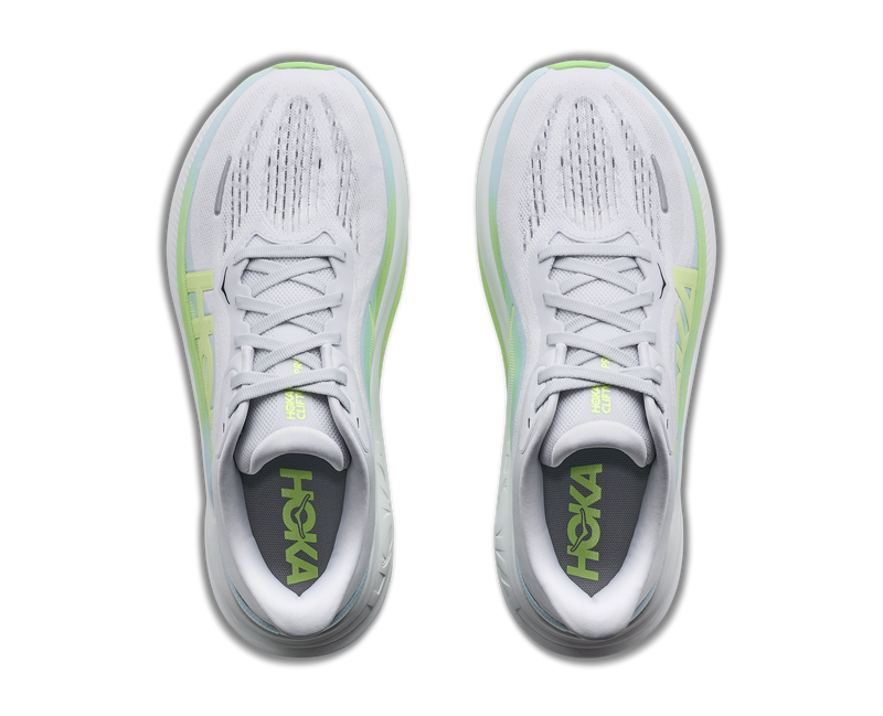Women's Clifton Pro WIDE (CNNY - Cosmic Grey/Neon Yuzu)