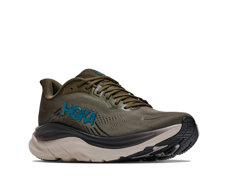 Men's Clifton 11 WIDE (AVRV - Antique Olive/River Rock Grey)