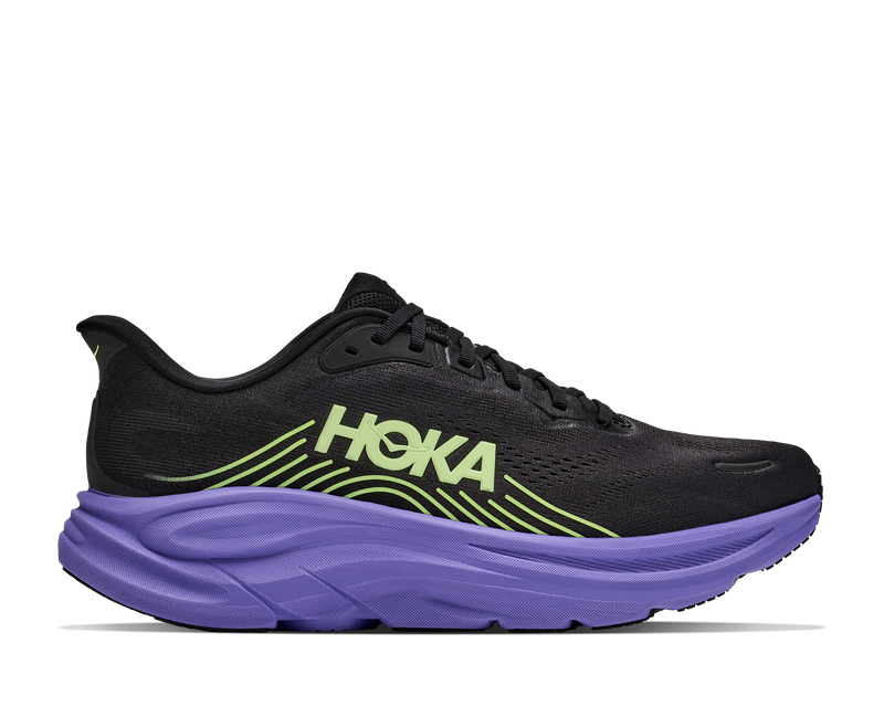 Men's Clifton 11 (BNNY -  Black/Neon Yuzu)