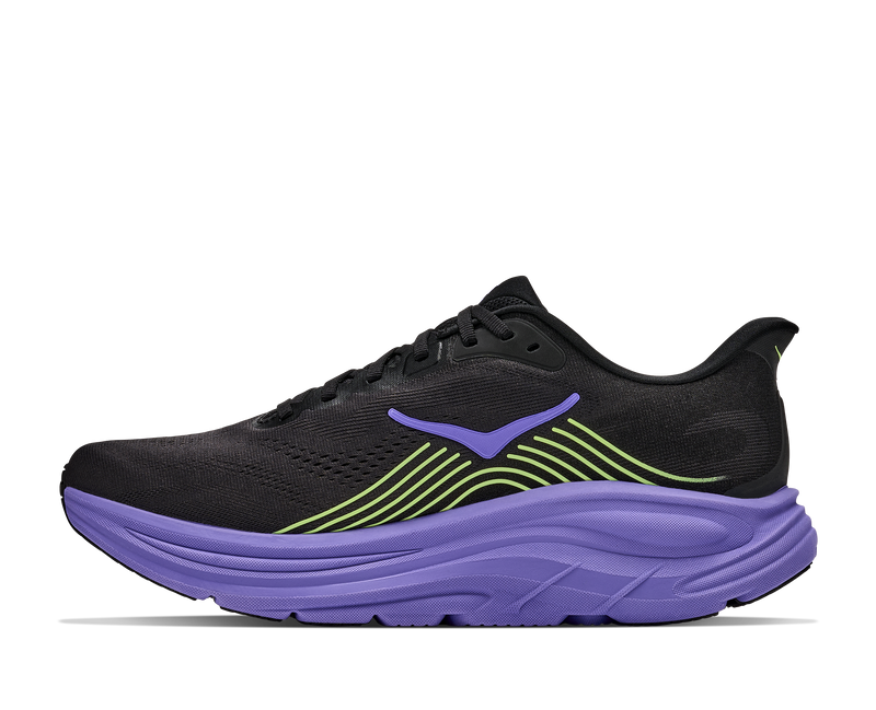 Men's Clifton 11 (BNNY -  Black/Neon Yuzu)