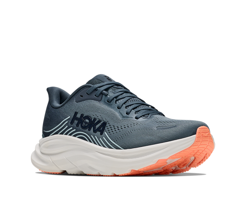Women's Clifton 11 WIDE (FYGL - Faded Navy/Glimmering Blue)