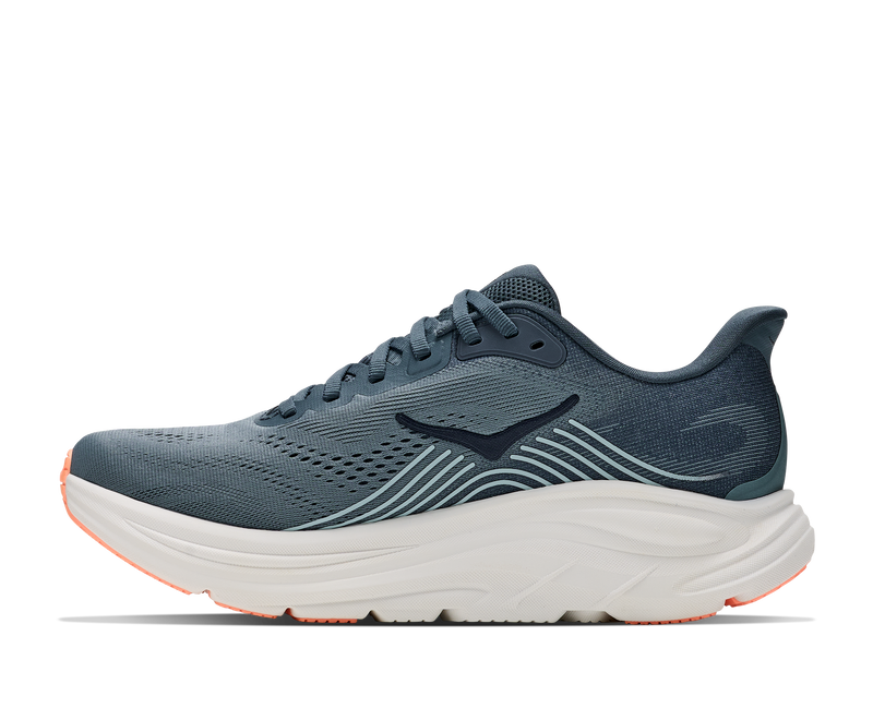 Women's Clifton 11 WIDE (FYGL - Faded Navy/Glimmering Blue)