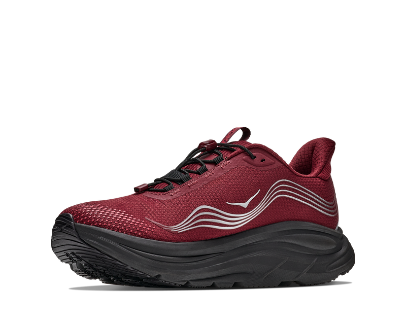 Men's Clifton 11 GTX (VYBR - Varsity Burgundy/Carbon)