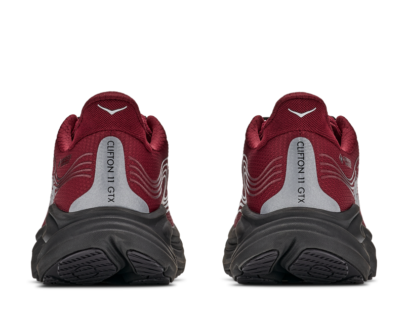 Men's Clifton 11 GTX (VYBR - Varsity Burgundy/Carbon)