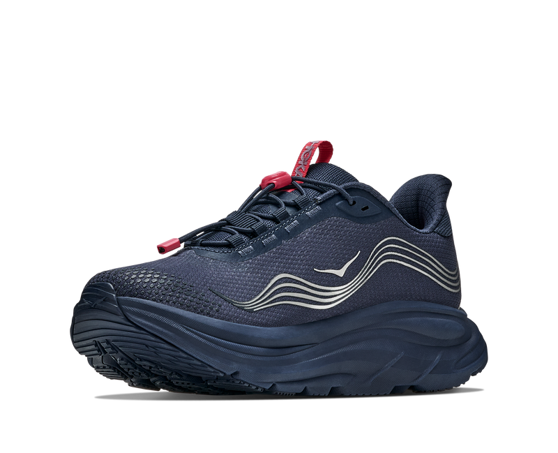 Women's Clifton 11 GTX (VVYB - Varsity Navy/Burnt Red)