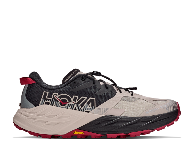 Men's Speedgoat 7 GTX (BKRV - Black/River Rock Grey)
