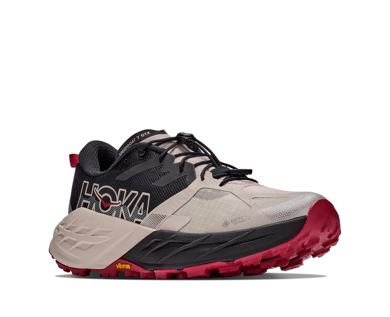 Men's Speedgoat 7 GTX (BKRV - Black/River Rock Grey)