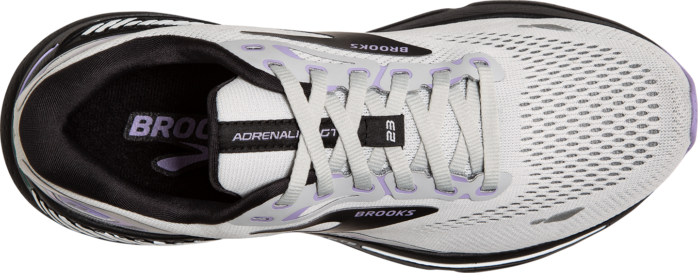 Women's Adrenaline GTS 23 WIDE (039 - Grey/Black/Purple)