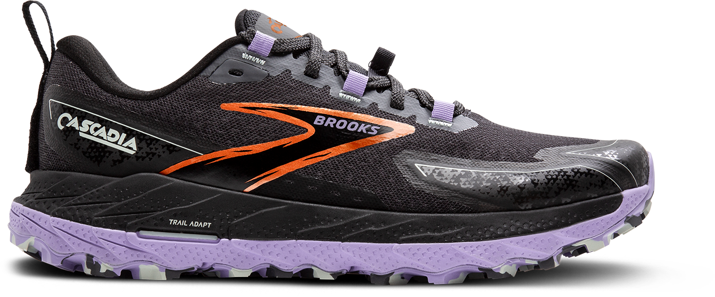 Women's Cascadia 18 (048 - Ebony/Sweet Lavender/Copper)