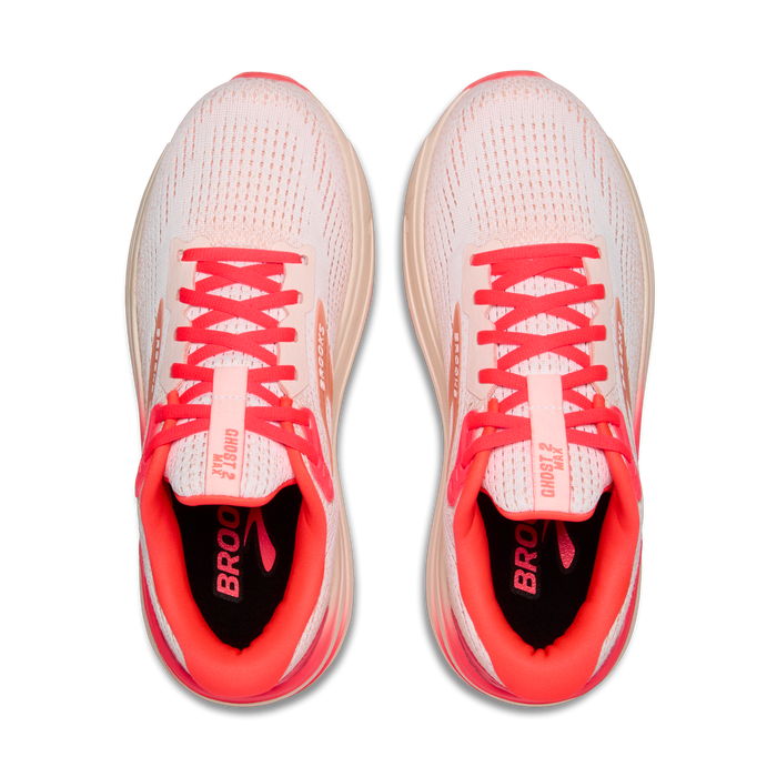 Women's Ghost Max 2 "Hyper Glow" (173 - White/Peach/Coral)