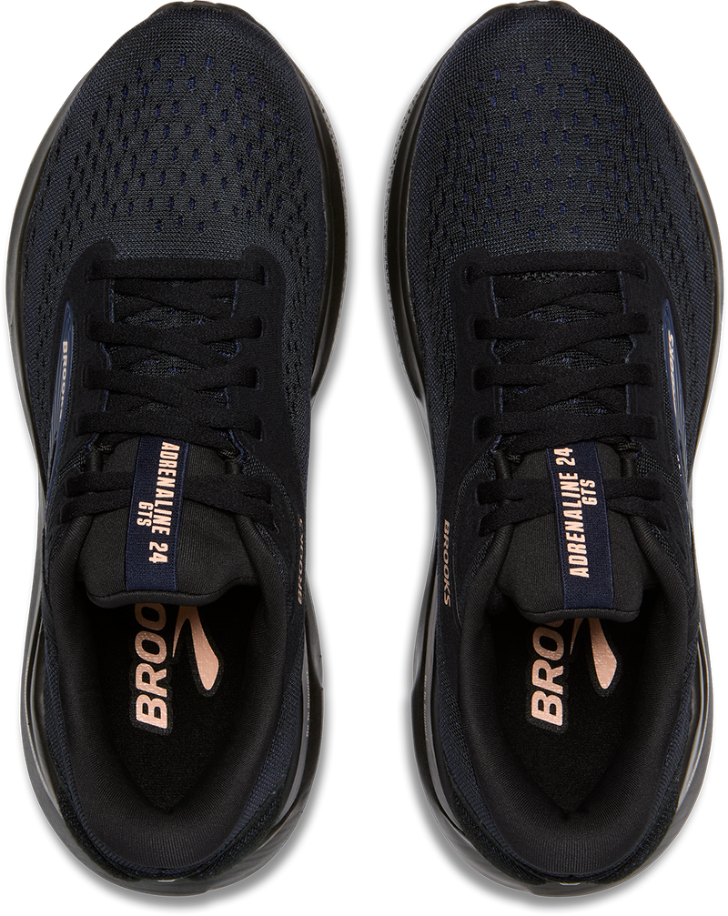 Women's Adrenaline GTS 24 (012 - Black/Peacoat/Peach)