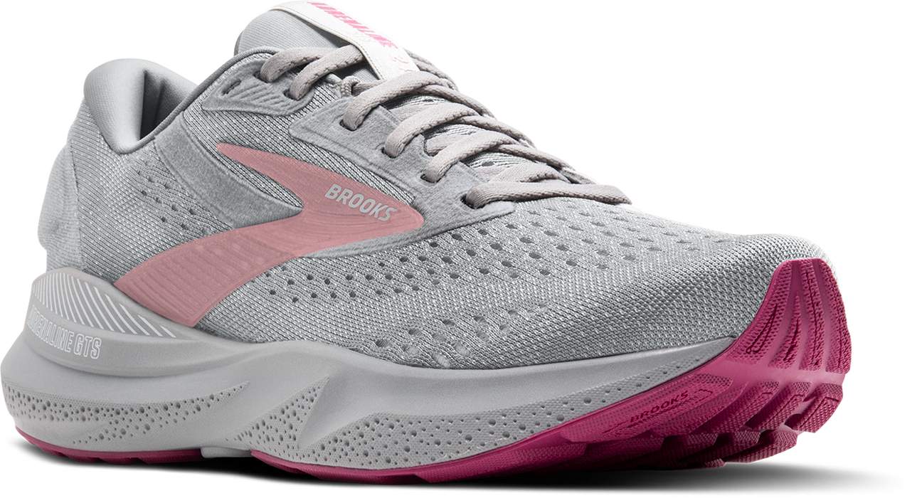 Women s Adrenaline GTS 24 WIDE 019 Alloy White Zephyr TC Running Co