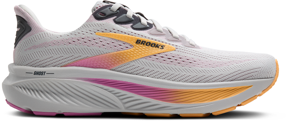Women's Ghost 17 (070 - Oyster/Apricot/Pink) — TC Running Co