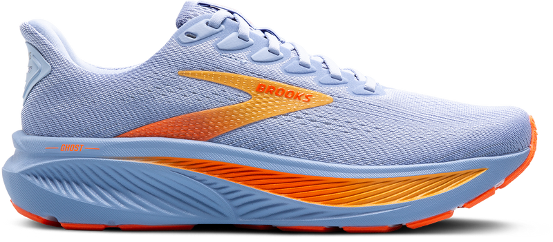 Women's Ghost 17 (443 - Blue Heron/White/Orange)