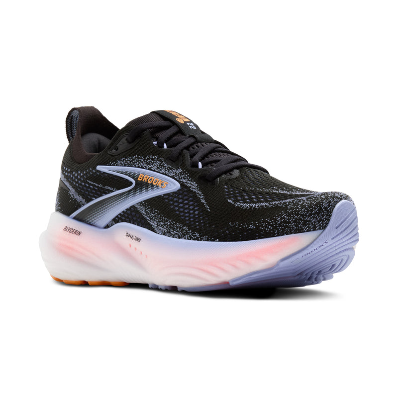 Women's Glycerin 22 (088 - Black/Blue Heron/Orange)
