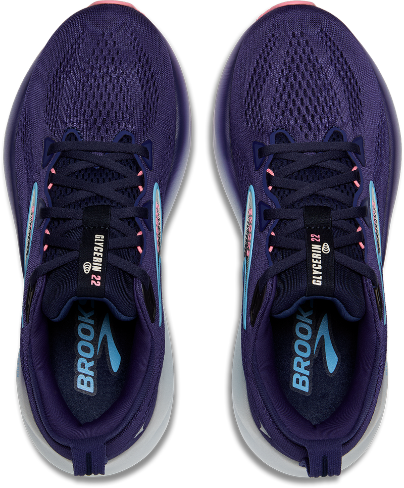 Women's Glycerin 22 WIDE (429 - Blue Ribbon/Peacoat/Dianthus)