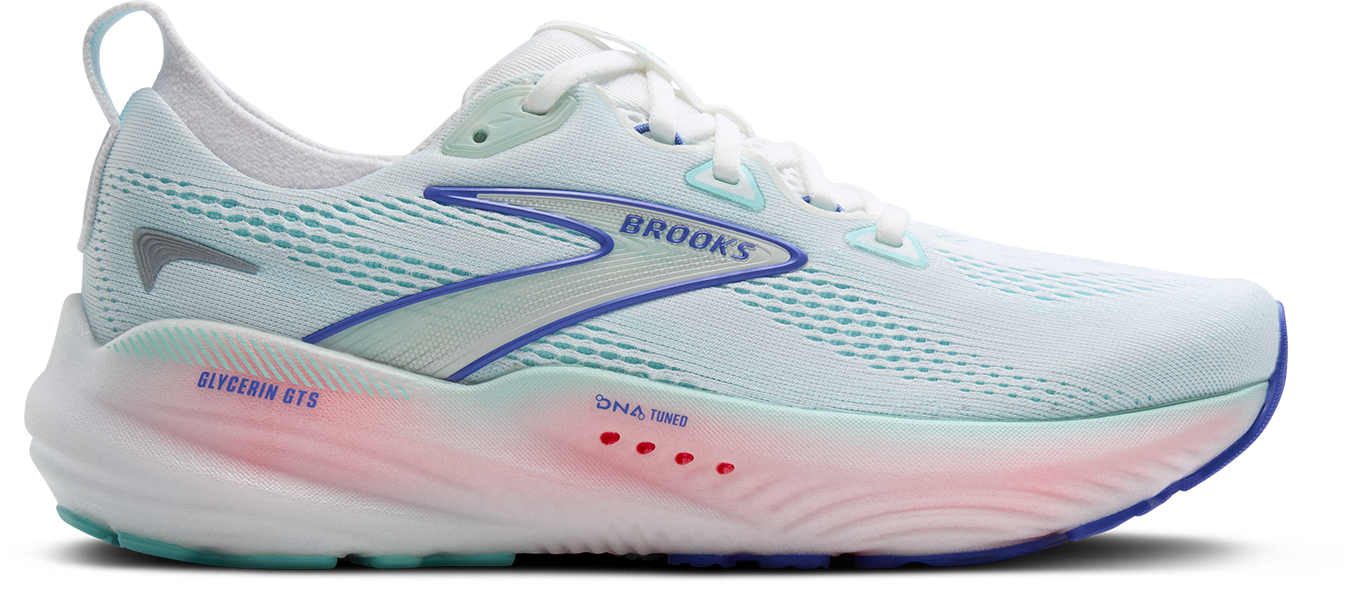 Women's Glycerin GTS 22 (110 - White/Limpet Shell/Amparo Blue