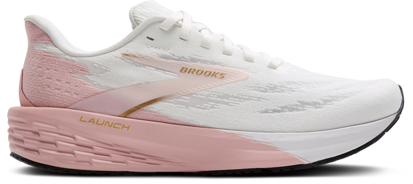 Women's Launch 11 (164 - White/Gold/Pink) — TC Running Co
